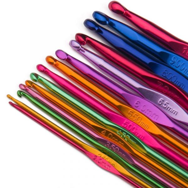 Aluminum Crochet Hooks Knitting Knit Needles