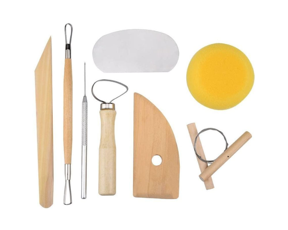 Clay Pottery Tools Kit 8pcs Set