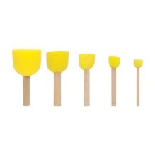 Bomeijia Round Sponge Paint Brush Set of 5 Pcs