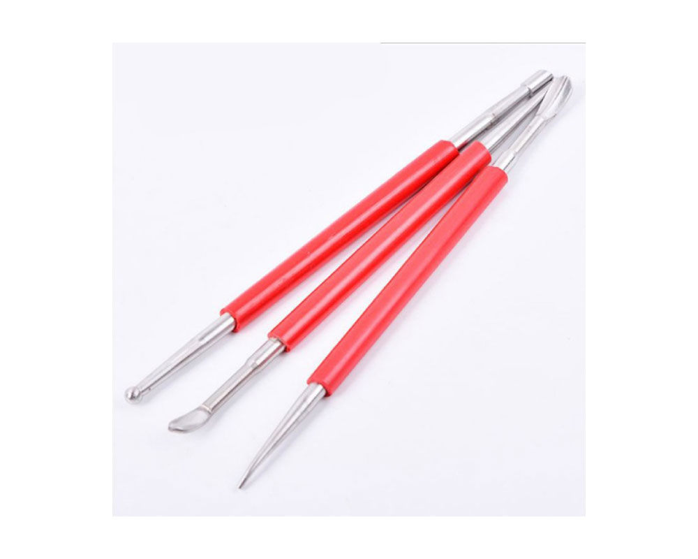 3pcs DIY Clay Pottery Sculpting Tools