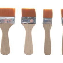 Bomeijia Set of 4 Wooden Paint Brushes