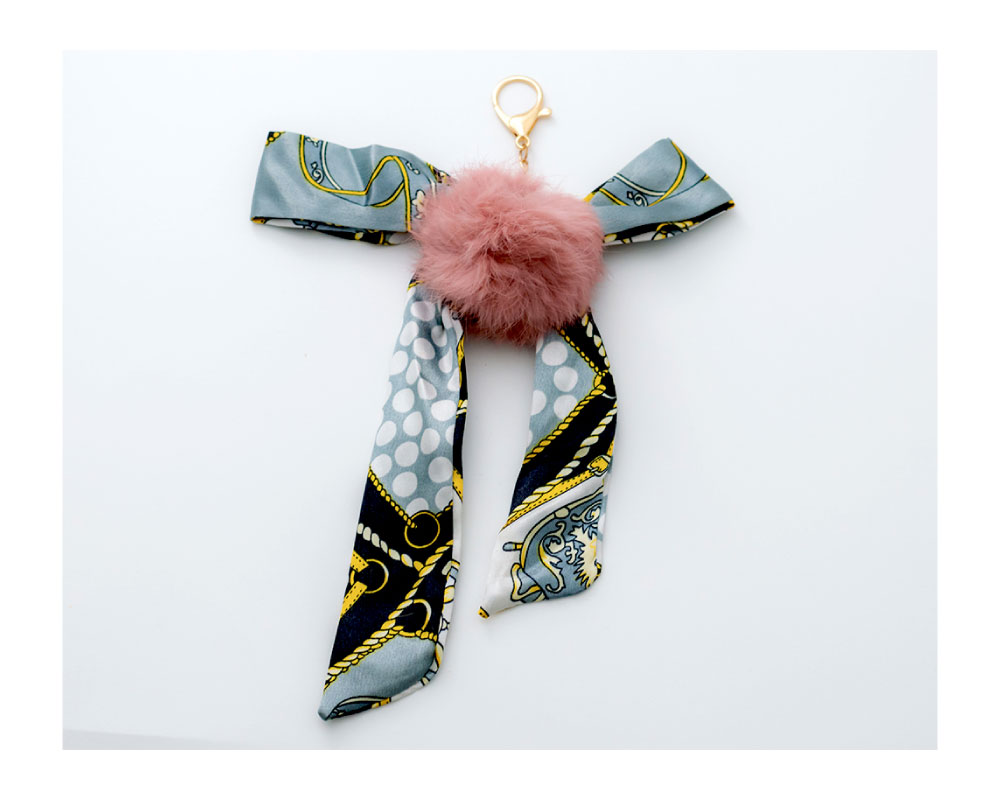 Pom Pom Fur Ball Scarf Accessories - Image 4