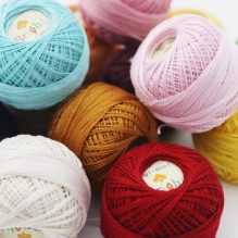 Pearl Cotton Thread by Bright Brand - 80m Length