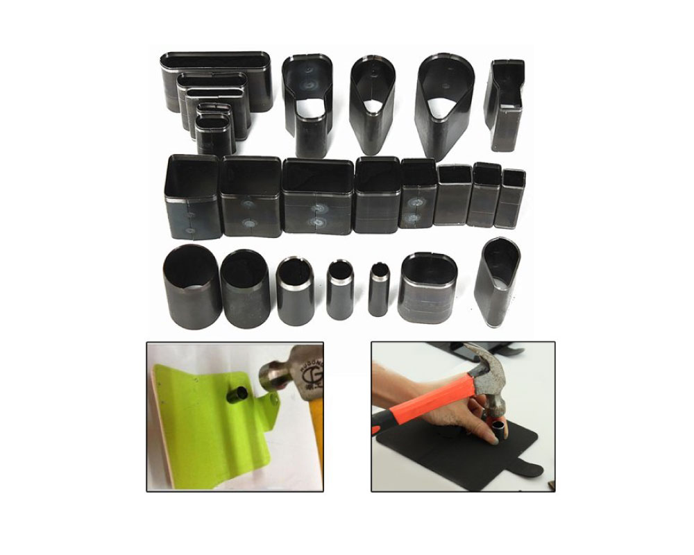 24 Shape Style Hole Hollow Cutter Punch Set Kit - Image 4