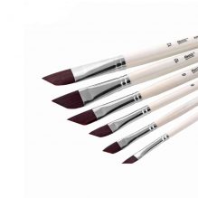 Bianyo 6Pcs Nylon Dagger Stripper Paint Brushes