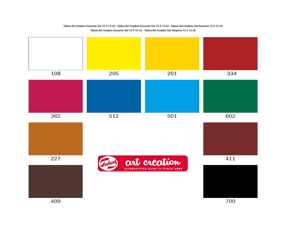 Set Of Gouache Paints Talens Art Creation - Image 3