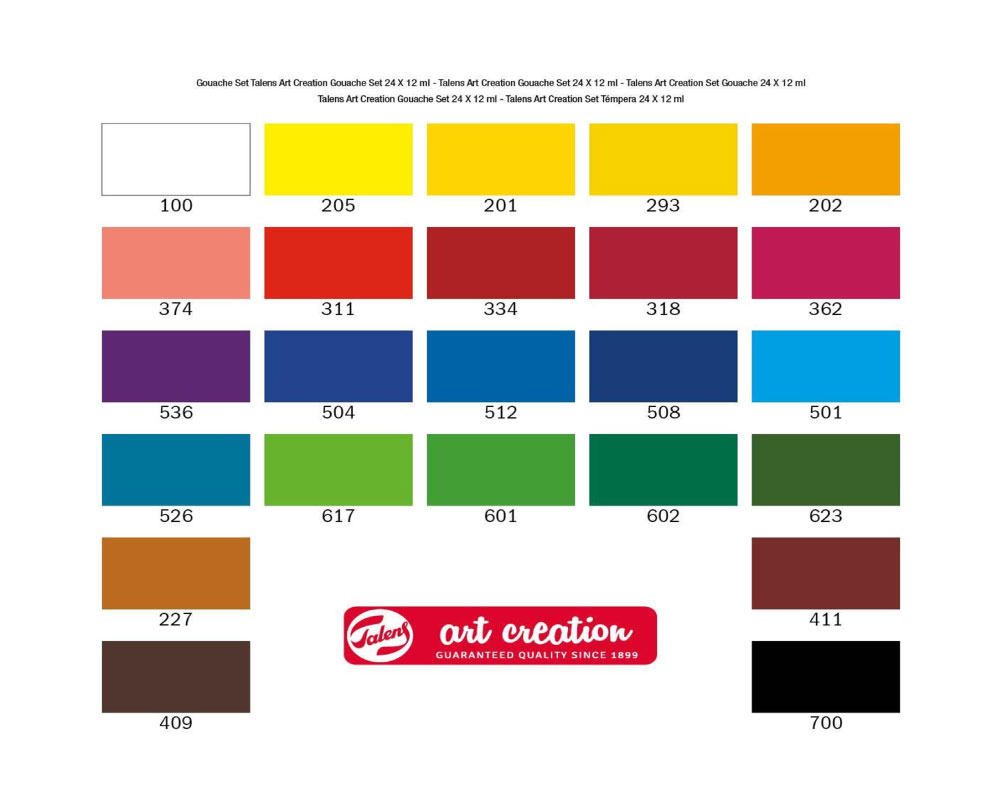 Set Of Gouache Paints Talens Art Creation - Image 5