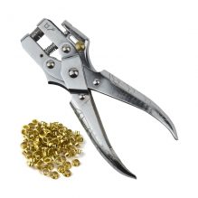 Heavy Duty Eyelet Plier With 100 Eyelets