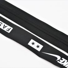 Black Leather Zipper Printed 7ml