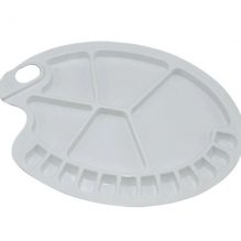 Plastic Painting Palette Watercolor Drawing With 17 Wells