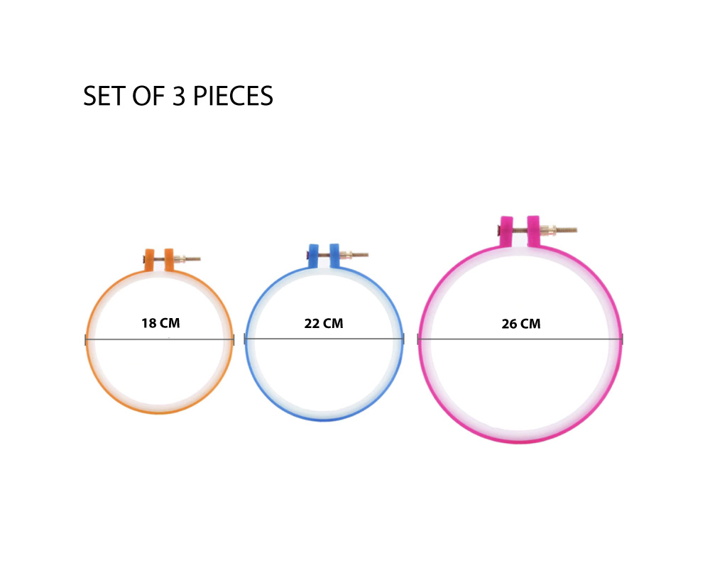 Hoops Hand Cross Stitch Circle - Image 4