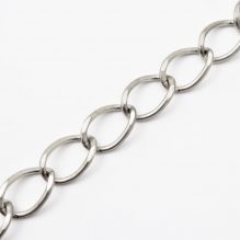 Beveled Metal Regular Chain