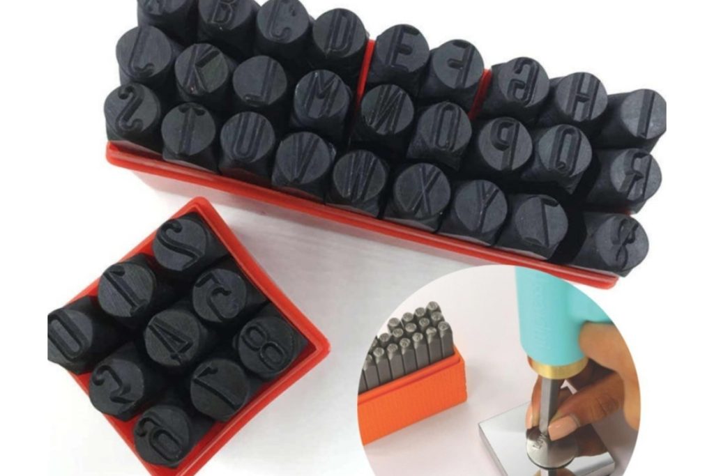 Letter and Number Stamping Tool Set