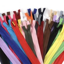 Invisible Colorful Clothing Zippers