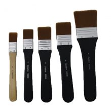 Wide Soft Brush With Short Hand
