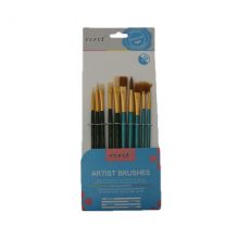 Corot Set Of 10 Nylon Artist Brushes