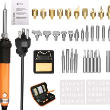 37pcs Wood Burning & Soldering Iron Kit (60 Watt - 220V)