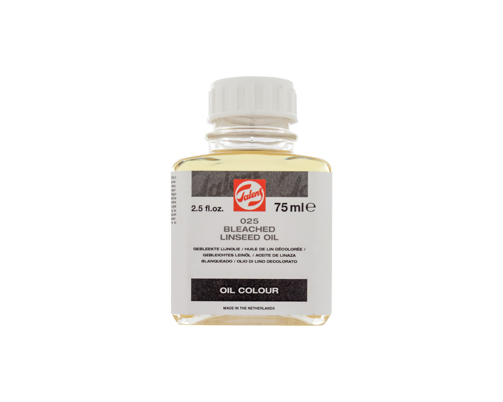 Bleached Linseed Oil 025 Bottle 75 ml - Talens Oil Colour