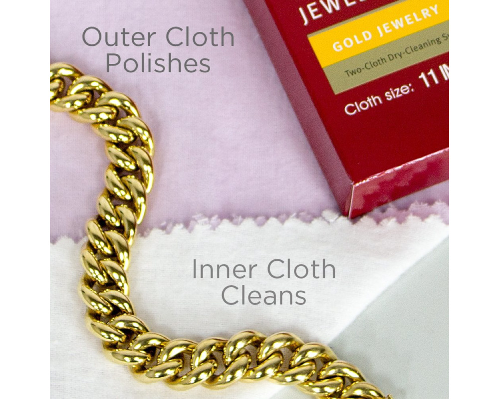 Connoisseurs Gold and Silver Jewelry Polishing Cloths - Image 3