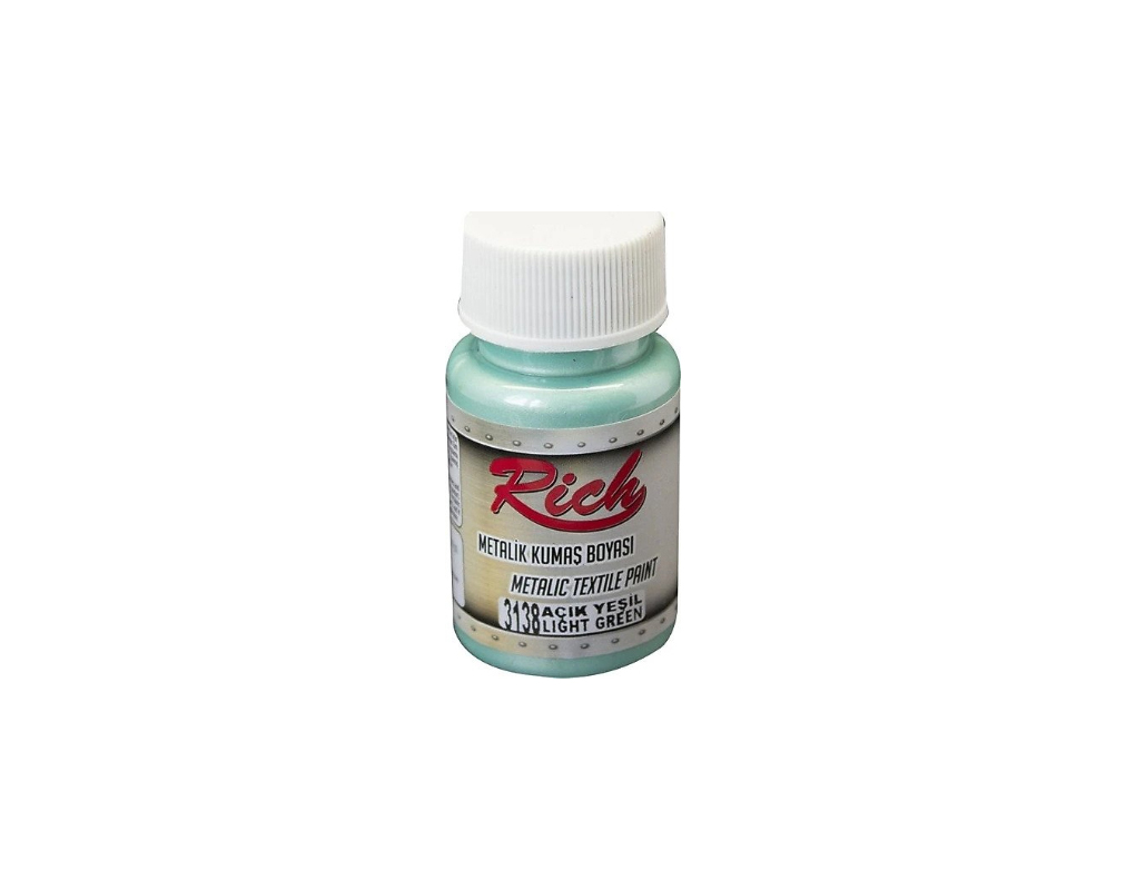Rich Metallic Textile Paint 50ml - Image 4