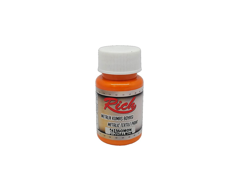 Rich Metallic Textile Paint 50ml