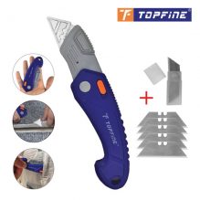 Lightweight Folding Utility Knife Cutter with 5 Blades