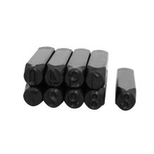 10mm 0-8 Number Stamp Punch Set