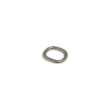 Silver Oval Ring