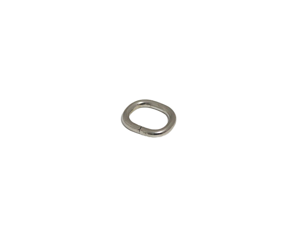Silver Oval Ring