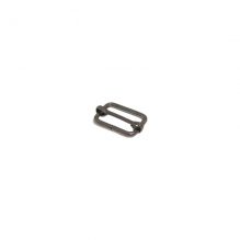 Multi-Purpose Smoked Metal Roller Buckles