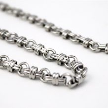 Silver Round Anchor Chain