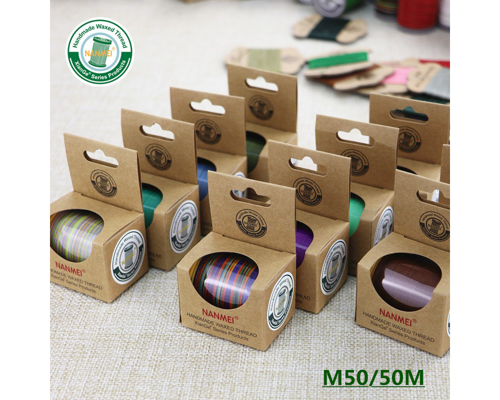 NANMEI Round Waxed Polyester Thread