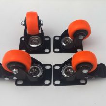 Small Orange Wheels For Moving Furniture