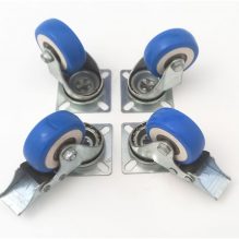 Small Blue Wheels For Moving Furniture