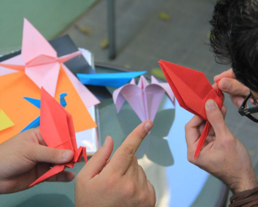 Set Of Coloured Origami Paper - Image 7