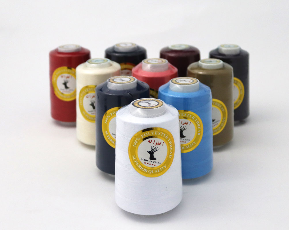 El Ghazala Polyester 100% Sewing Thread (Large Size)