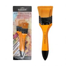 Set of 3Pcs Paint Nylon hair Brushes (30/40/50mm)