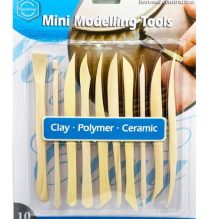 KeepSmiling Mini Modelling Tools for Clay/Polymer/Ceramic (Set of 10)