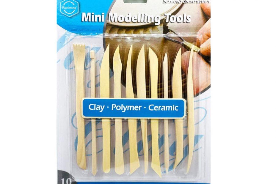 KeepSmiling Mini Modelling Tools for Clay/Polymer/Ceramic (Set of 10)