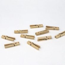 Mini Wooden Clips For Handicrafts