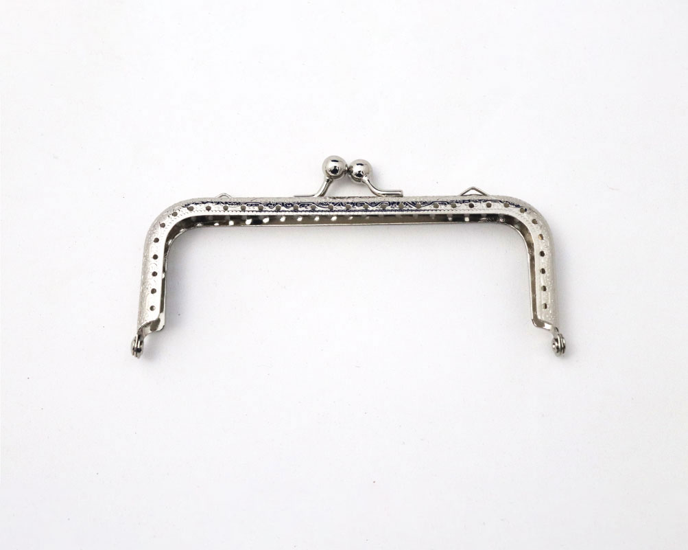 Rectangular Metal Clip Lock Frame for Purse Bag in Different Sizes for Crochet - Image 3
