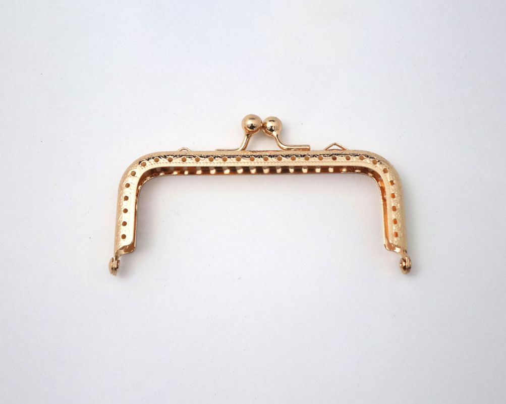 Rectangular Metal Clip Lock Frame for Purse Bag in Different Sizes for Crochet - Image 5