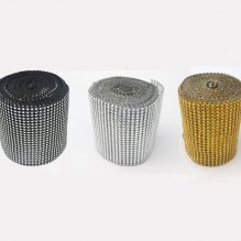 Decorative diamond ribbon