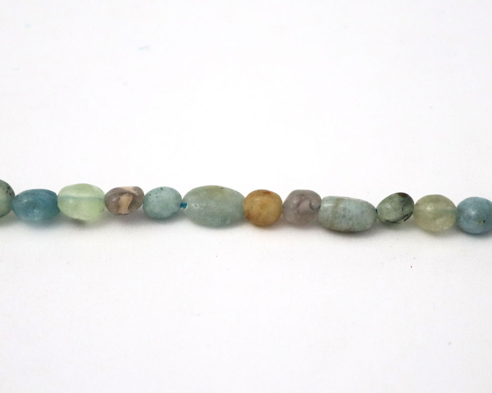 8MM Shiny Clear Glass Crystal Bead Necklace For Jewelry Making - Image 4