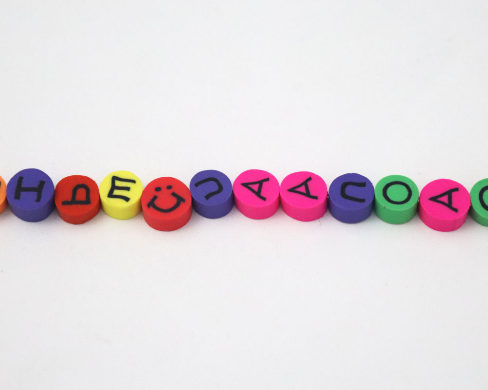 Handmade Jewelry Bracelet 10mm Polymer Clay Beads Colorful Assorted Shapes - Image 7