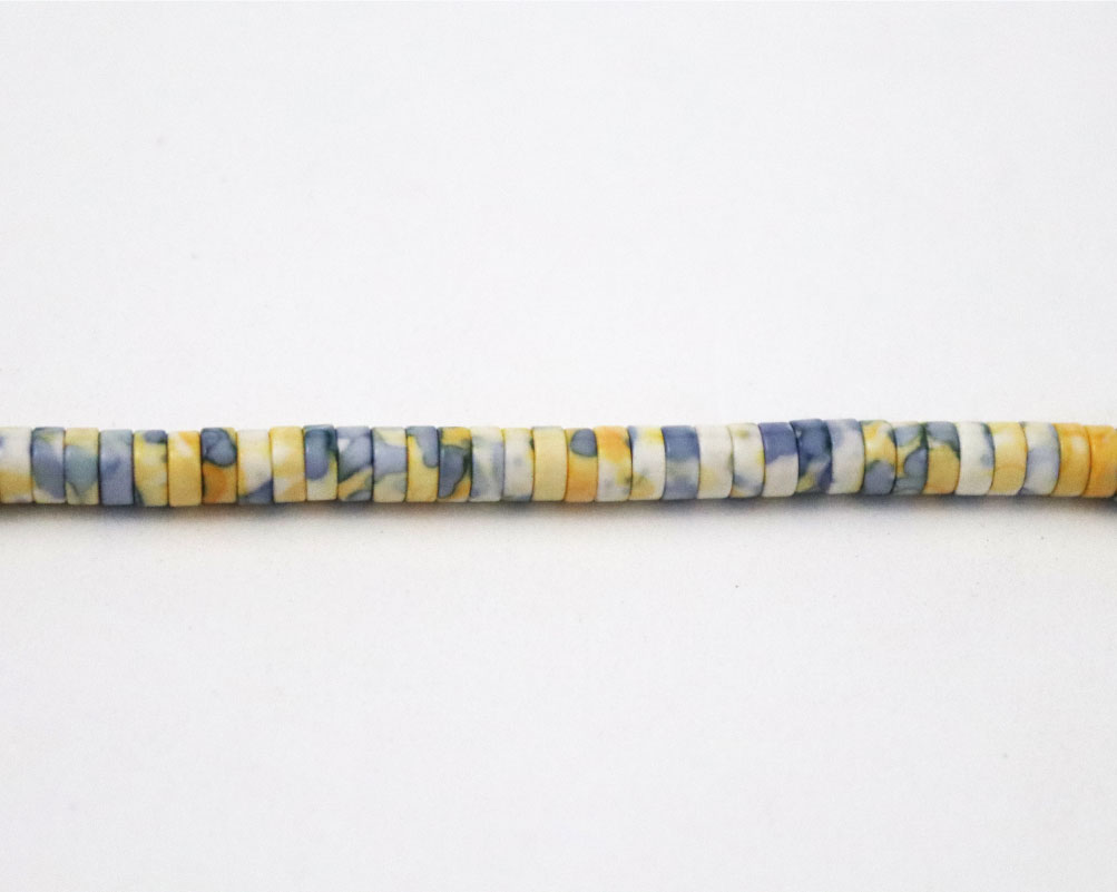 Polymer Clay Beads Necklace for Jewelry Making (Multicolor, 6mm) - Image 3