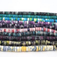 Polymer Clay Beads Necklace for Jewelry Making (Multicolor, 6mm)