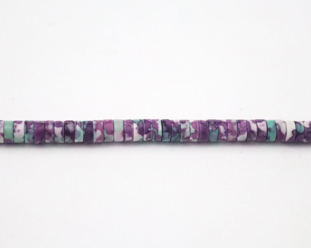 Polymer Clay Beads Necklace for Jewelry Making (Multicolor, 6mm) - Image 4