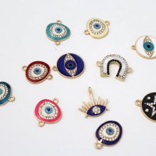 Eye Pendant Collection Chinese Gold