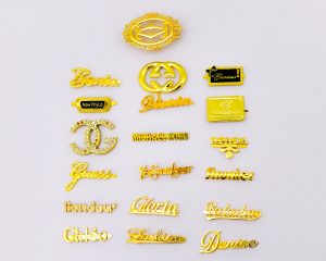 Badge, an external bag of, different multi-shaped iron